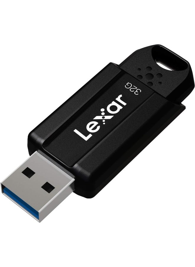 Lexar 32 - Lexar JumpDrive S80 32GB USB 3.1 Flash Drive, up to 150MB/s read, 60MB/s write ( LJDS080032G-BNBNG ), Black 32 GB - Image 2