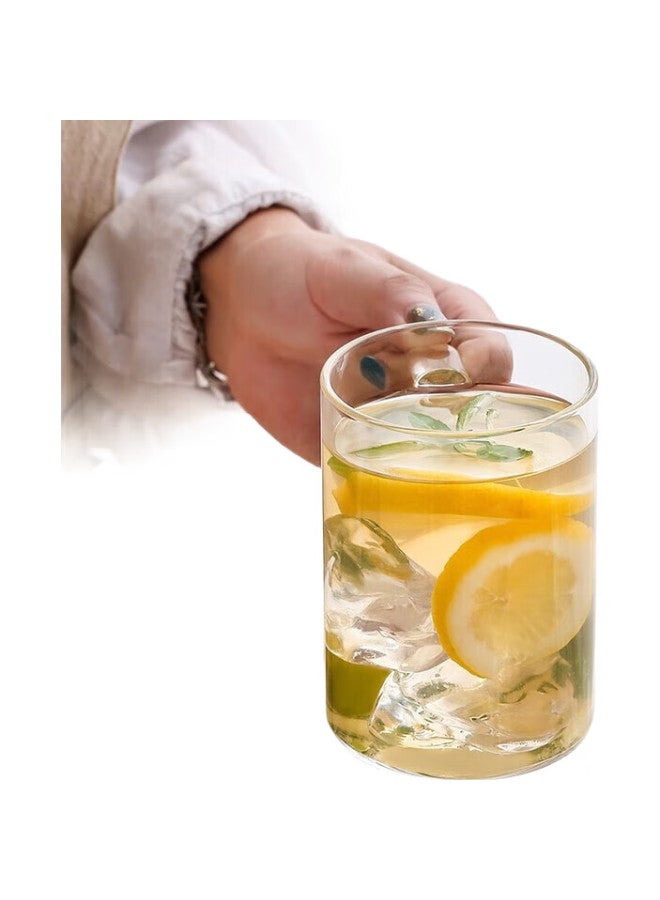 Weimingnuo Glass Cup, Heat-resistant Tea Cup, Men's Office Cup With Handle, Drinking Water Cup, Single-layer High Borosilicate Glass Cup - Image 3