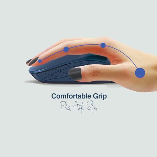 FINGERS SuperHit Wired Mouse with Advanced Optical Technology (Lightweight | Trendy Dual-Tone Design | Works Well with Windows, macOS, Linux) (Royal Blue) - Image 5