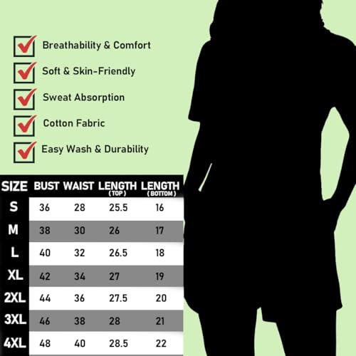 My Swag Casual Half Womens Co Ord Set T-Shirt & Shorts Outfit Nightsuit, Active Gym Wear Co-Ord Set for Womens & Girls - Image 5