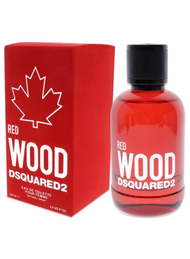 Dsquared2 Red Wood Women EDT Spray 3.4 oz - Image 4