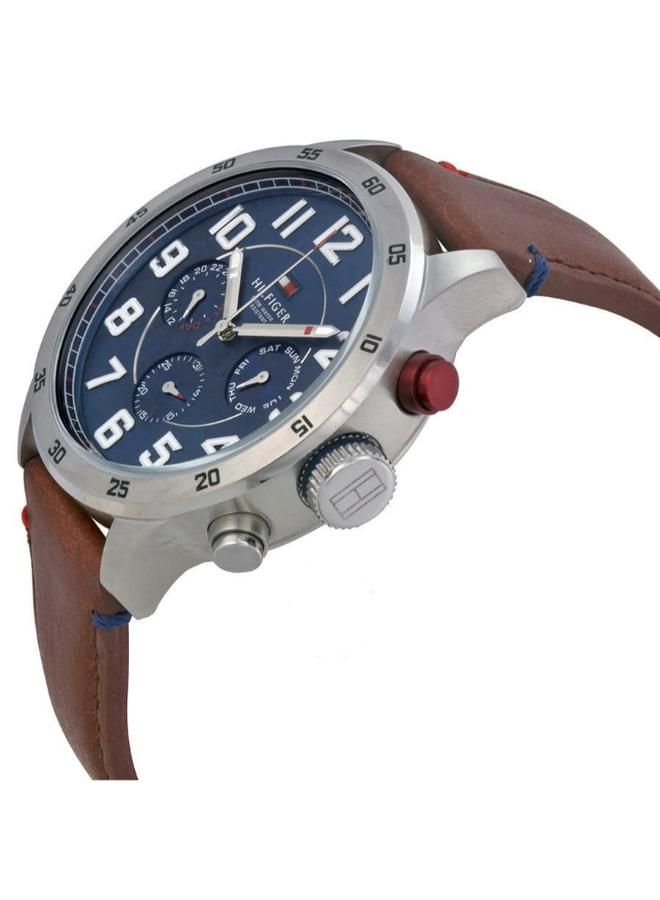 TOMMY HILFIGER Tommy Hilfiger Leather Chronograph Watch 1791066 + Tommy Wallet  - Image 2