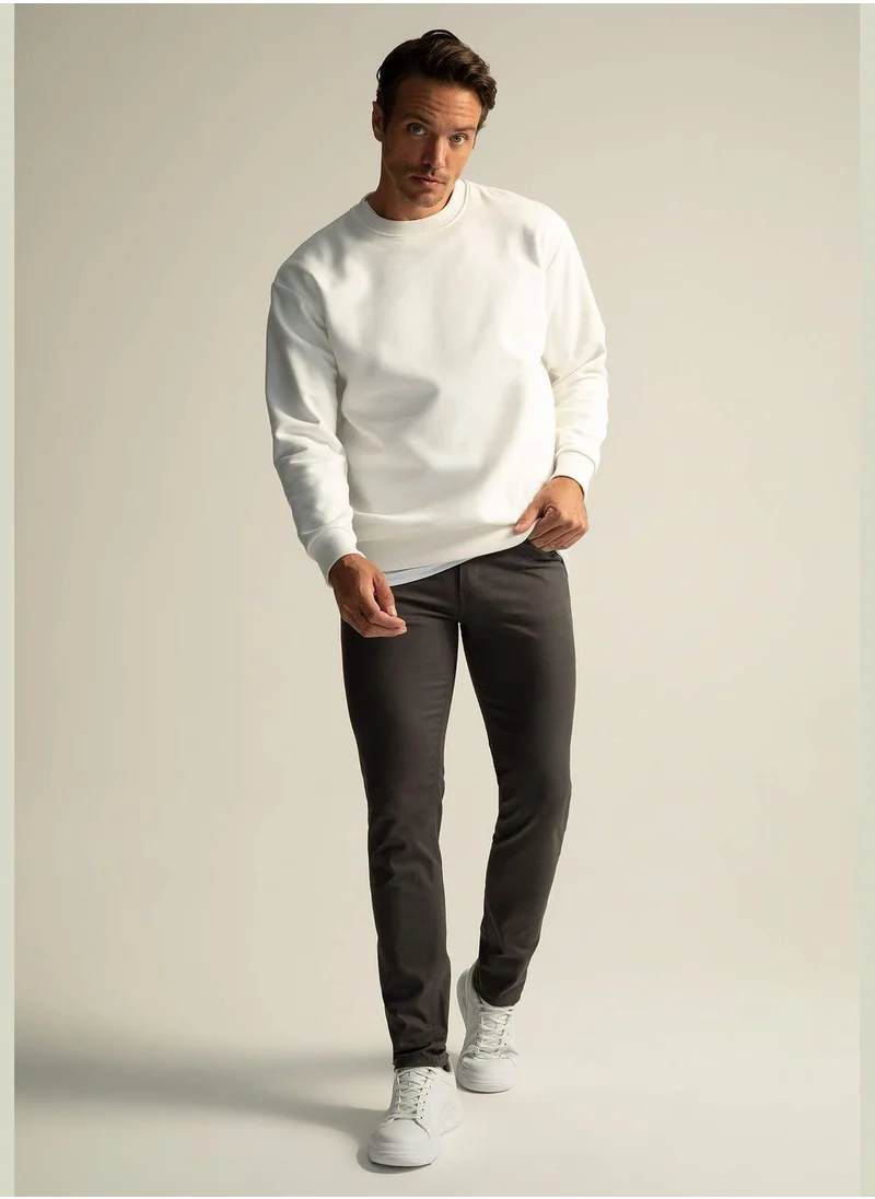 ديفاكتو Extra Slim Fit Basic Chino Trousers