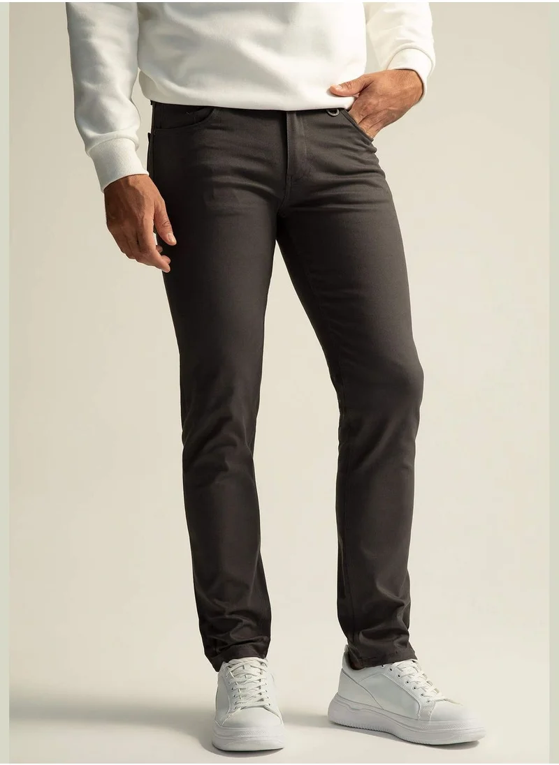 DeFacto Extra Slim Fit Basic Chino Trousers
