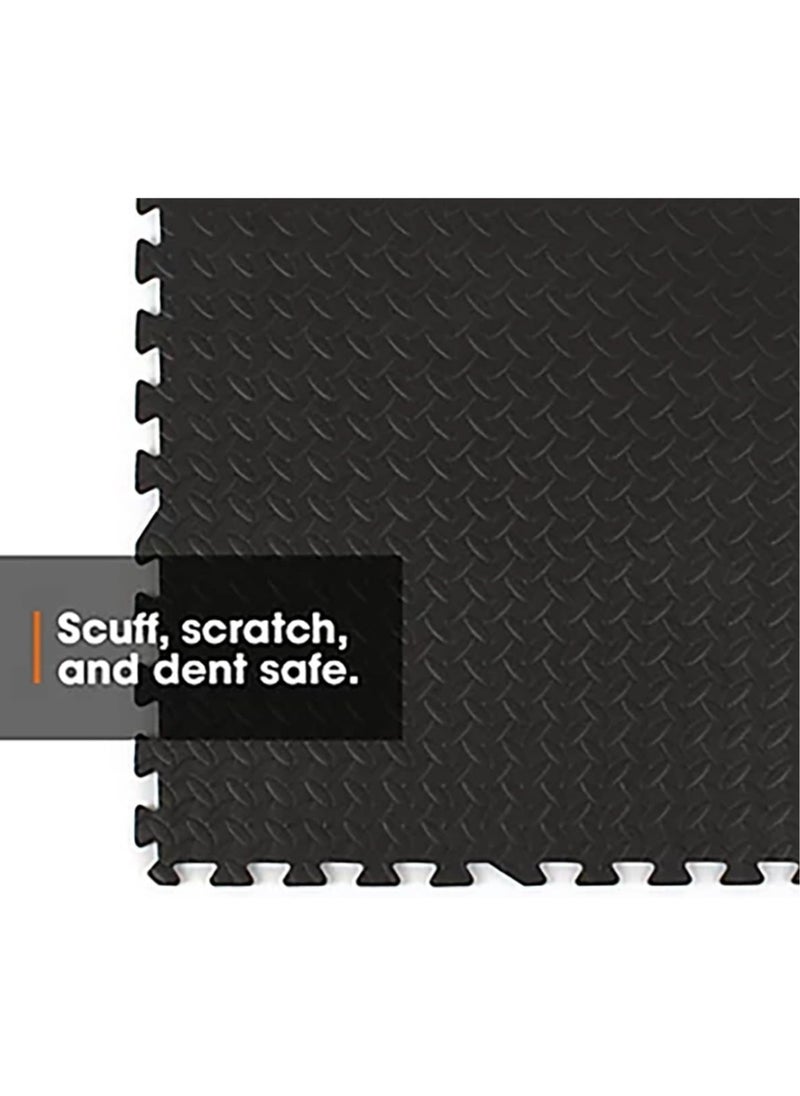 Sky Land - Puzzle Exercise Mat |Interlocking EVA Mat | Gym Flooring Mat, Foam Exercise Mat Pack of 16 | Home Gym Equipment & Exercise- EM-9360-B - Image 1