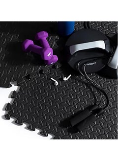 Sky Land Puzzle Exercise Mat |Interlocking EVA Mat | Gym Flooring Mat, Foam Exercise Mat Pack of 16 | Home Gym Equipment & Exercise- EM-9360-B  - Image 3