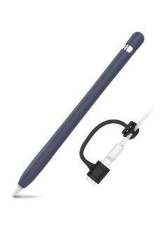 Ahastyle Antislip Case Sleeve Silicone Protective Skin [ Added Cable Adapter Tether Kit] Compatible With Apple Pencil 1St Generation  - Image 1