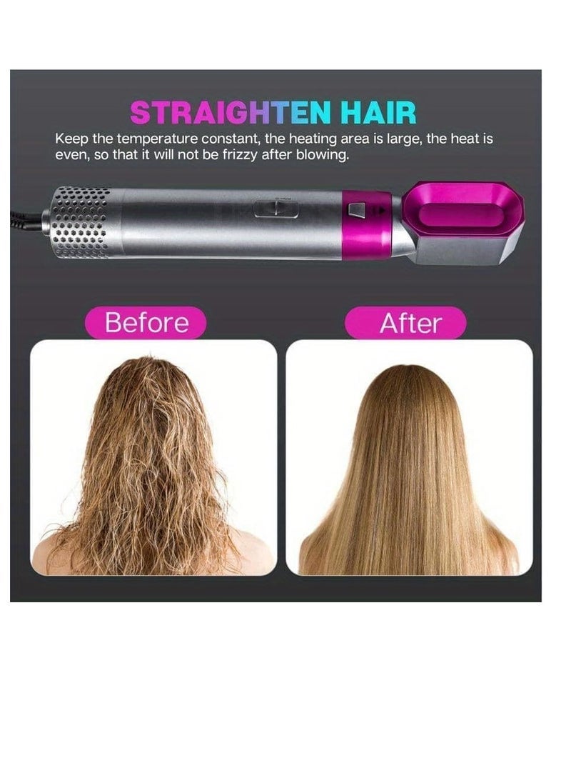 ELTRAZONE 5-in-1 Electric Hair Brush for Curling, Straightening, Drying, and Hair Care – Versatile Hair Styling Tool with Curling Rollers, Straightener, Massage Combing Function, Fast Heat Up, Anti-Frizz Technology, Ideal for All Hair Types and Daily Use - Image 3