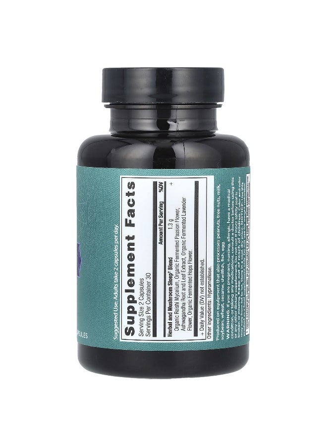 Ancient Nutrition - Ancient Nutrition, Sleep, Stress & Sleep Support, 60 Capsules - Image 1