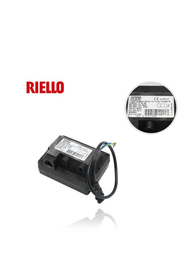 محول الإشعال لموقد Riello كود: 3012159