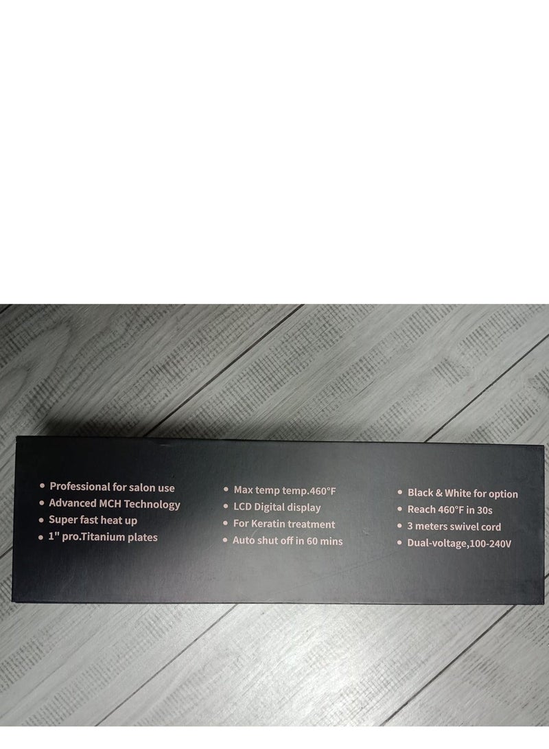 Adore Tech Professional Korean Titanium Plate Hair Straightener 480F - Image 4