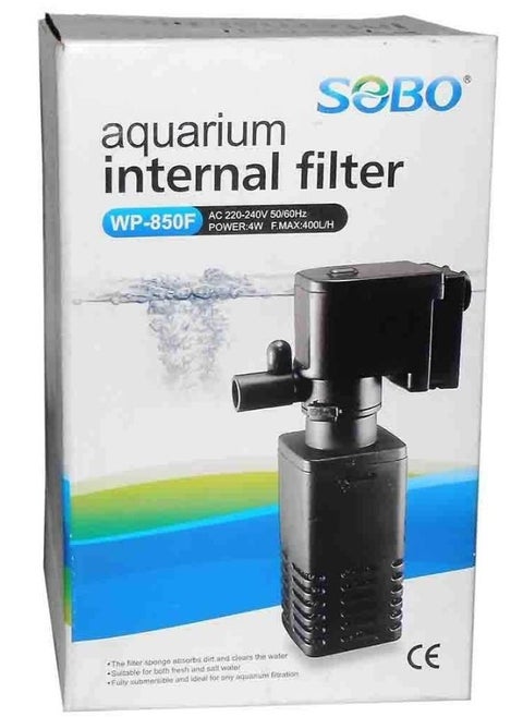 B&K Sobo Aquarium Internal Filter Suitable for both fresh and salt water WP-850F