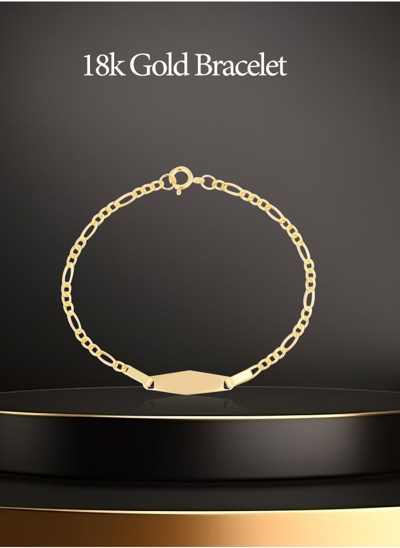 BAFLEH JEWELLERY 18k Gold Baby Bracelet: A Precious Keepsake  - Image 4