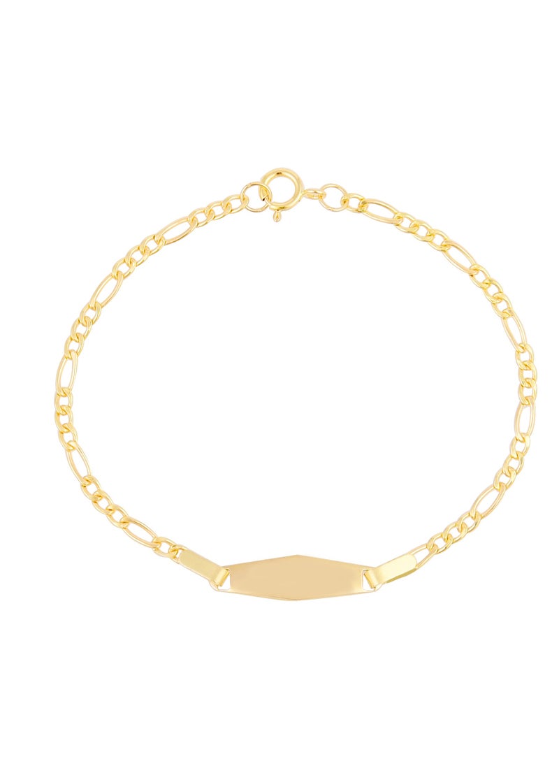 BAFLEH JEWELLERY 18k Gold Baby Bracelet: A Precious Keepsake  - Image 1