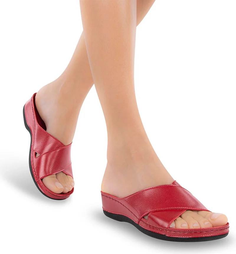 مويا Orthopedix Raena Anatomical Heel Spur Gel Supported Women's Slipper 32217