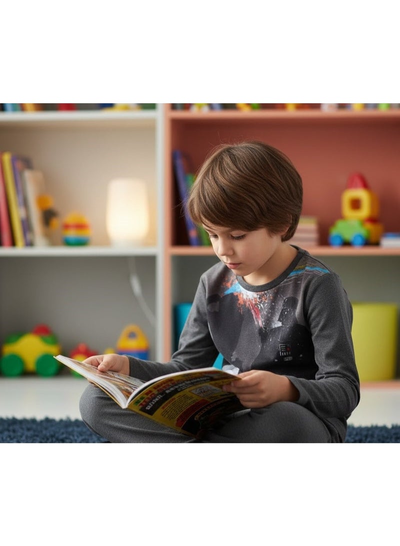 ستار ورز بيجامة حرب النجوم قطنية بأكمام طويلة للأولاد من كيدز تي في - Image 2