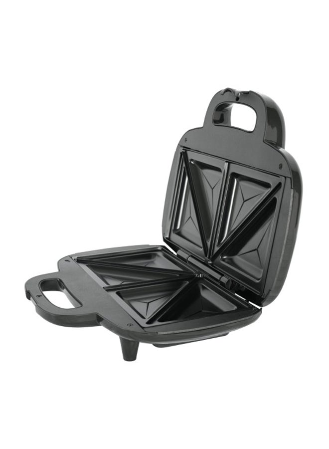 عفرا شواية وصانعة ساندويتشات من AFRA، سطح غير لاصق، فتحتان للشريحة، أسود، ستانلس ستيل، 700 وات، علامة G، ESMA، RoHS، CB، AF-20700TOSS، ضمان لمدة عامين - Image 2