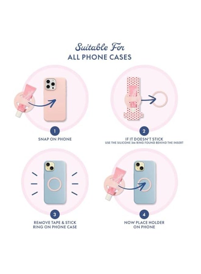 Lanolips 101 Ointment Strawberry & Lip Phone Holder - Fruity Lip Balm with Vitamin E Oil and Lanolin for Lip Hydration (0.35 Ounce) - Image 3