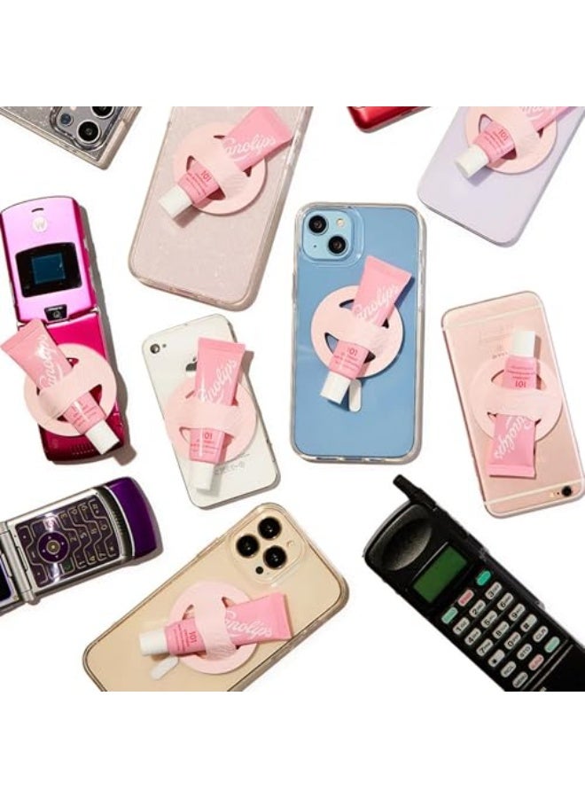 Lanolips 101 Ointment Strawberry & Lip Phone Holder - Fruity Lip Balm with Vitamin E Oil and Lanolin for Lip Hydration (0.35 Ounce) - Image 4