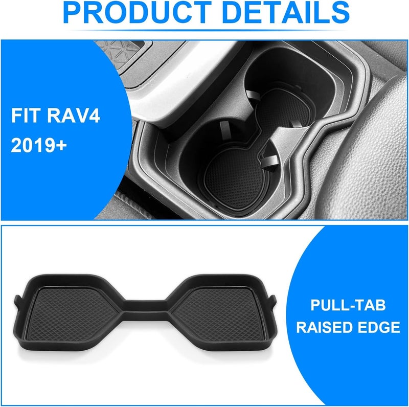 REMOCH 3D Cup Holder Inserts for Toyota RAV4 - Image 5