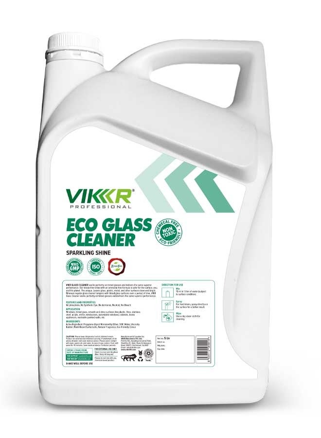 VIKR Vikr Eco Friendly Glass Cleaner 5L 