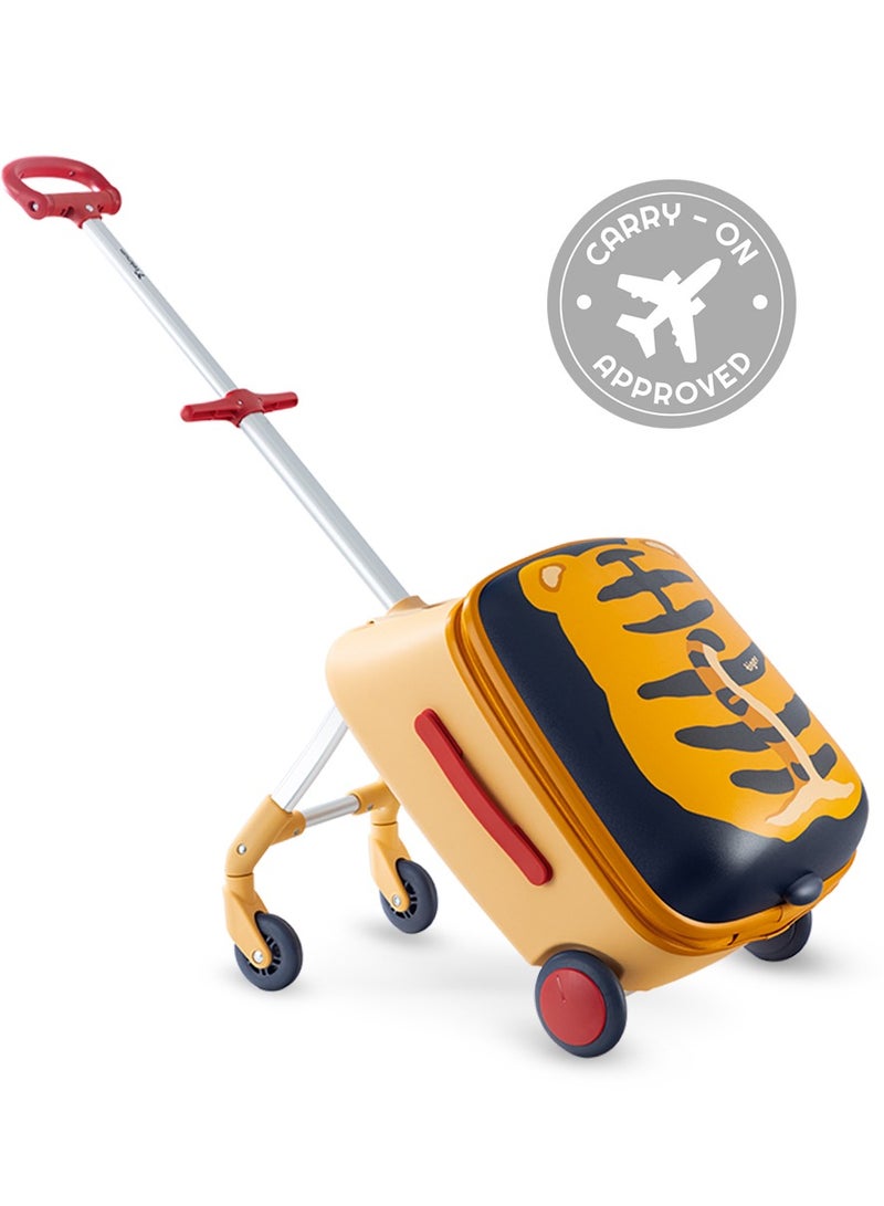 TEKNUM 3in1 Ride On Suitcase- Tiger - Image 1