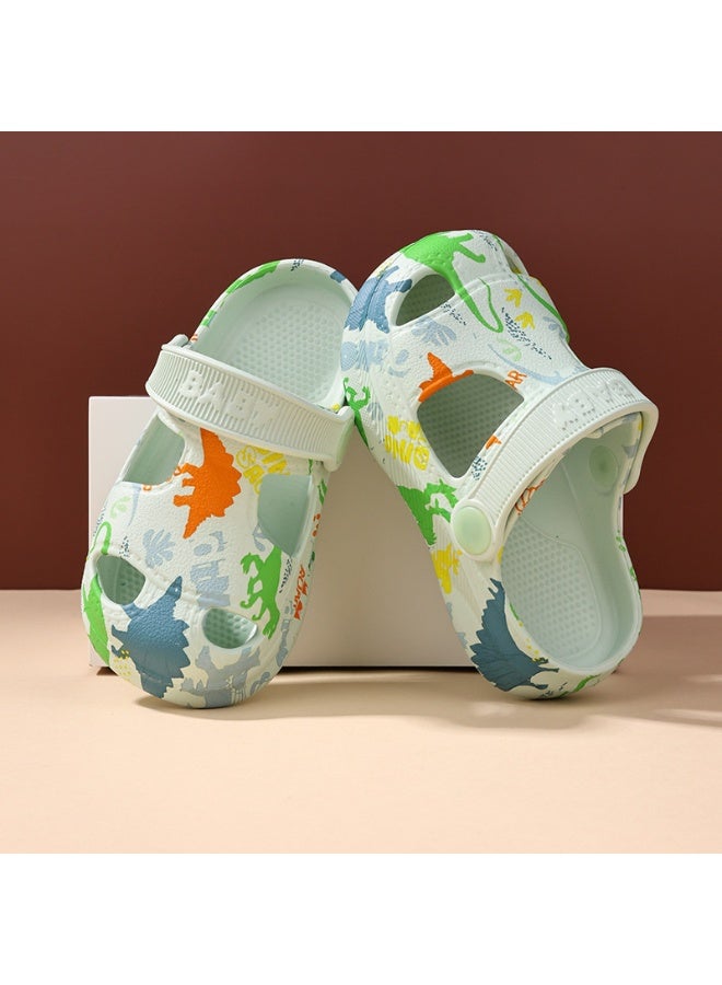 أحذية الأطفال المثقبة ذات القاعدة الناعمة - صنادل مريحة ضد الانزلاق للفتيان والفتيات