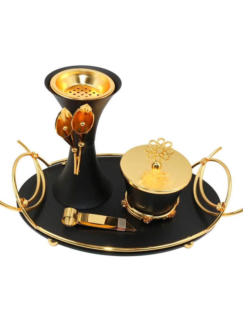 Decorative Modern Incense Burner Set Bakhoor Incense Holder for a Luxurious Home Fragrance Experience  - Image 1