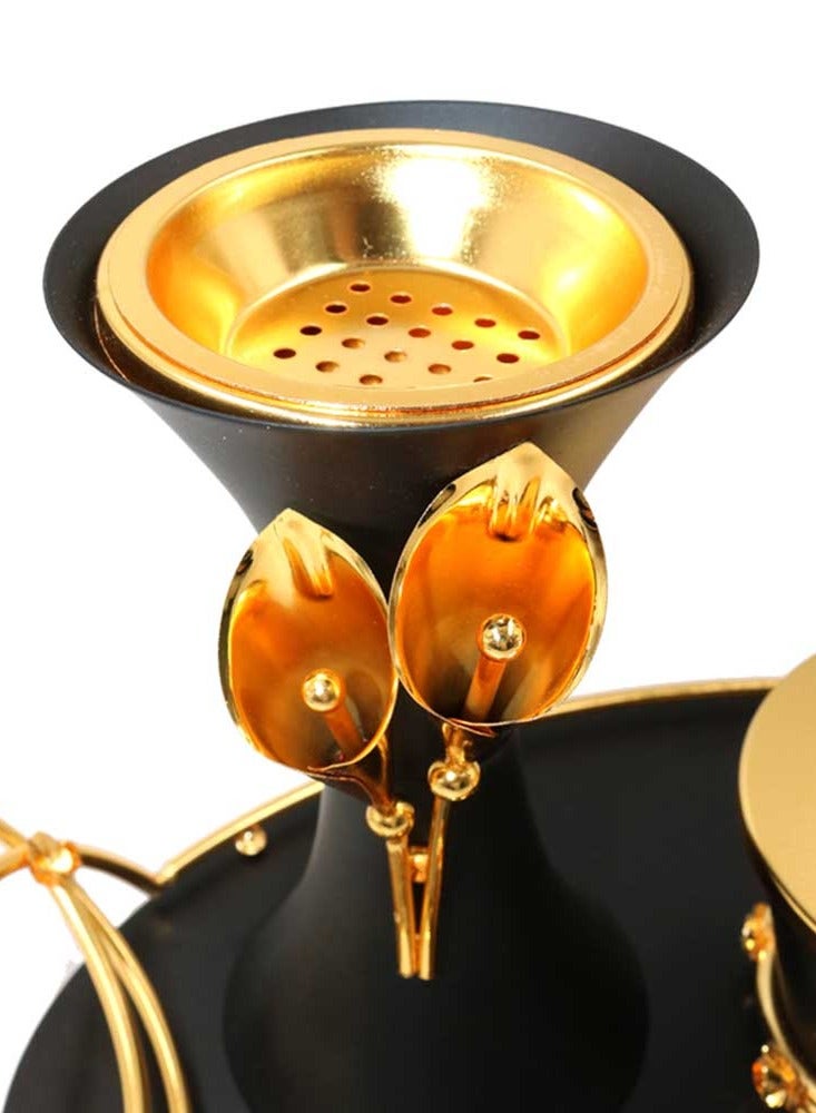 Decorative Modern Incense Burner Set Bakhoor Incense Holder for a Luxurious Home Fragrance Experience  - Image 4