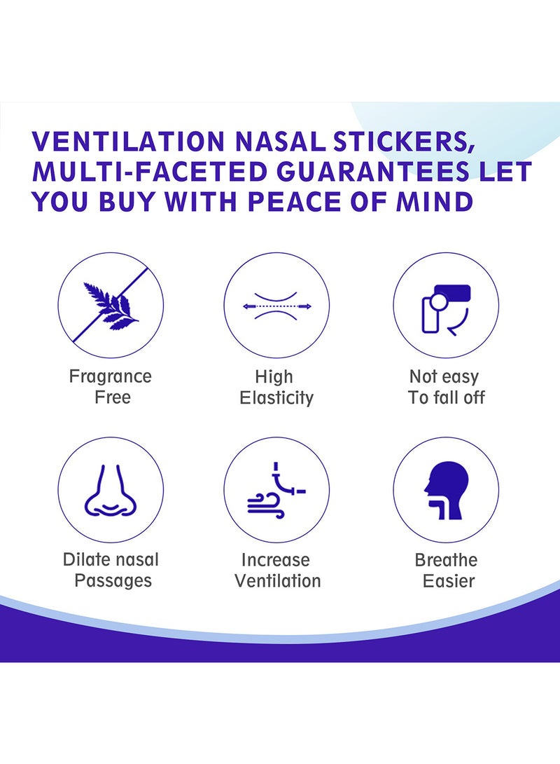 Sefudun Nasal Strips to Breathe Easy and Sleep Easy, Anti-Snoring Nose Strips to Relieve Nasal Congestion Caused by Colds and Allergies (30 Pcs, Black)  - Image 3
