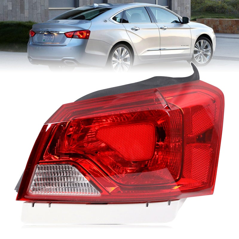 Lochnchn Rear Tail Lights Compatible with Chevy Impala 20142020 Outer Taillight Assembly Brake Lamp Right Passenger Side Replace 84247727 GM2805116