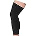 DOUKOM Knee Brace Undersleeve for Men Women Leg Undersleeve for Knee Brace Closed Patella Protects Skin from Abrasions and Irritations L - Image 1