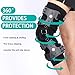 DOUKOM Knee Brace Undersleeve for Men Women Leg Undersleeve for Knee Brace Closed Patella Protects Skin from Abrasions and Irritations L - Image 4