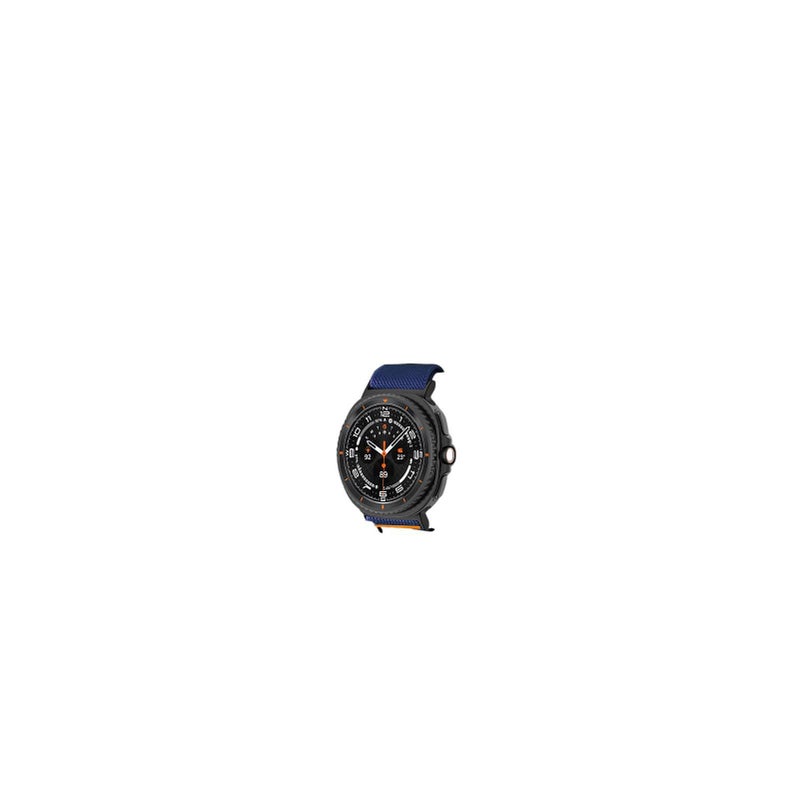 Adjustable Loop Strap Smartwatch Band Compatible with Samsung Galaxy Watch 8 Classic with Fit Replacement Strap for Daily Wear in Black Nylon - Image 5