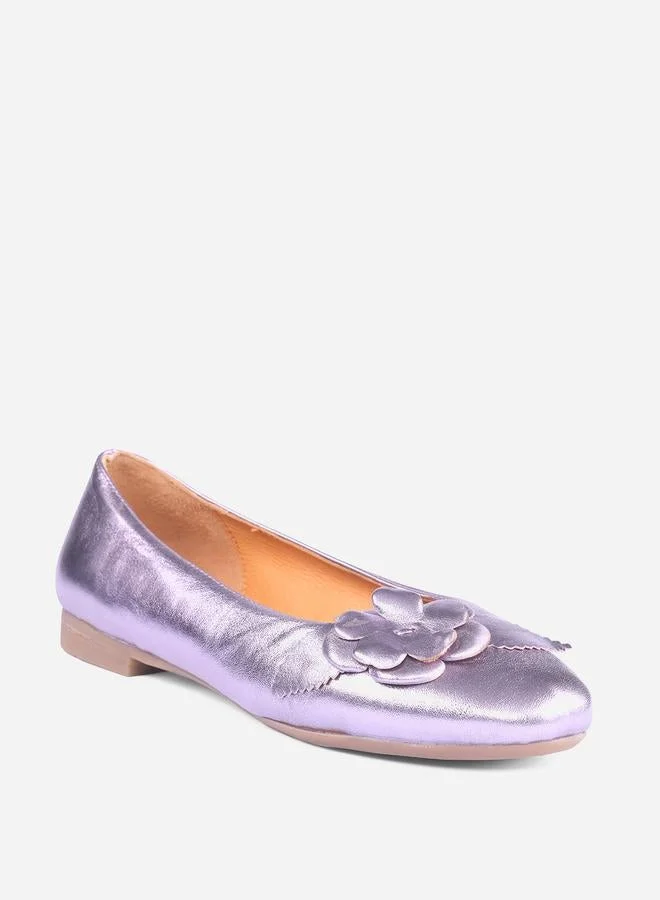 Take Two Lily Purple Ballerina By Heel Your Sole