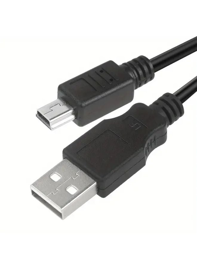 2M USB 2 0 A Male To Mini B 5Pin Cable Copper Wire For Garmin GPS Dash Cam - Image 1
