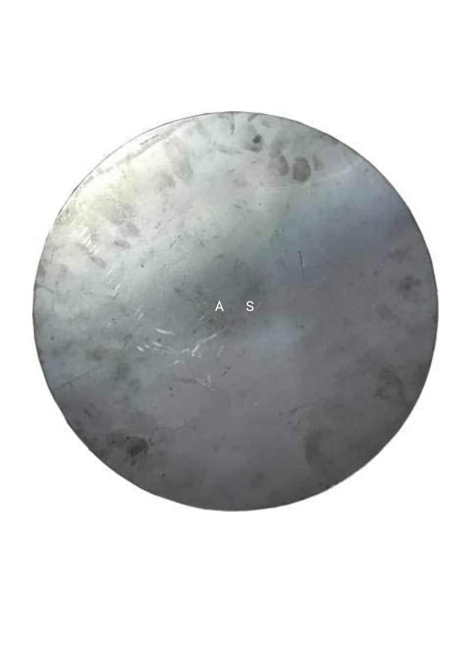 AS A S Pure Iron Original Handmade Iron Dosa Tawa Flat tawa Fry pan Black 11 inch 28 CM  - Image 1