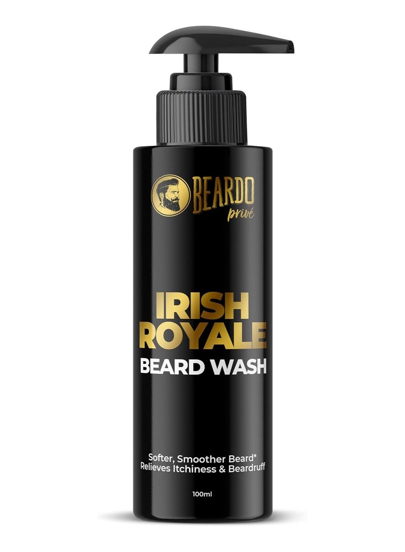 BEARDO Prive Irish Royale Beard Wash 100ml - Image 1