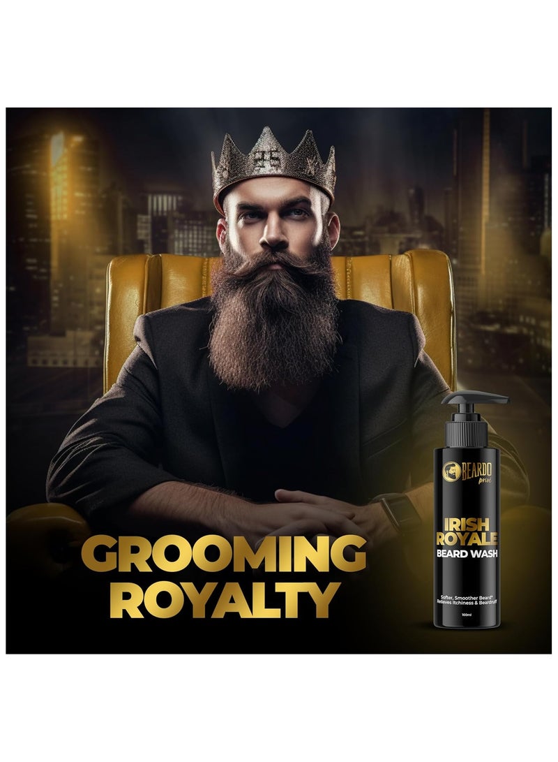 BEARDO Prive Irish Royale Beard Wash 100ml - Image 2