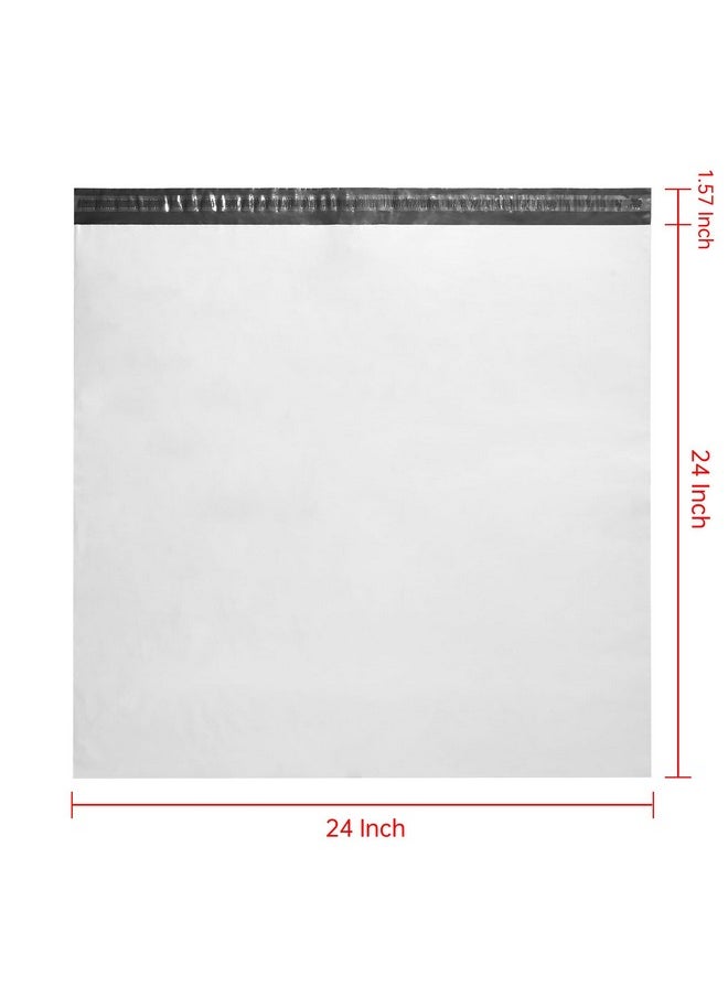 Progo 100 Ct 24X24 Extra Large Selfseal Poly Mailers. Tearproof Waterresistant And Postagesaving Lightweight Plastic Shipping Envelopes/Bags 24 X 24 Inch.  - Image 3