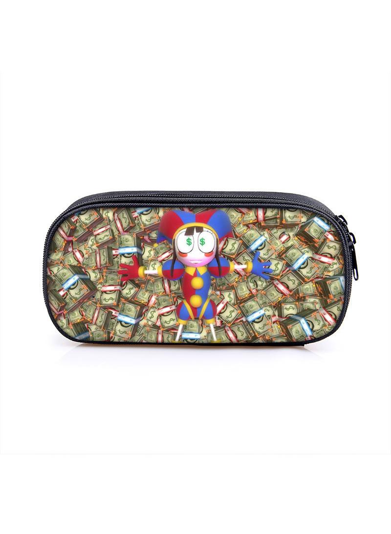 Loquat The Amazing Digital Circus Children's Single-Layer Pencil Case - Image 1