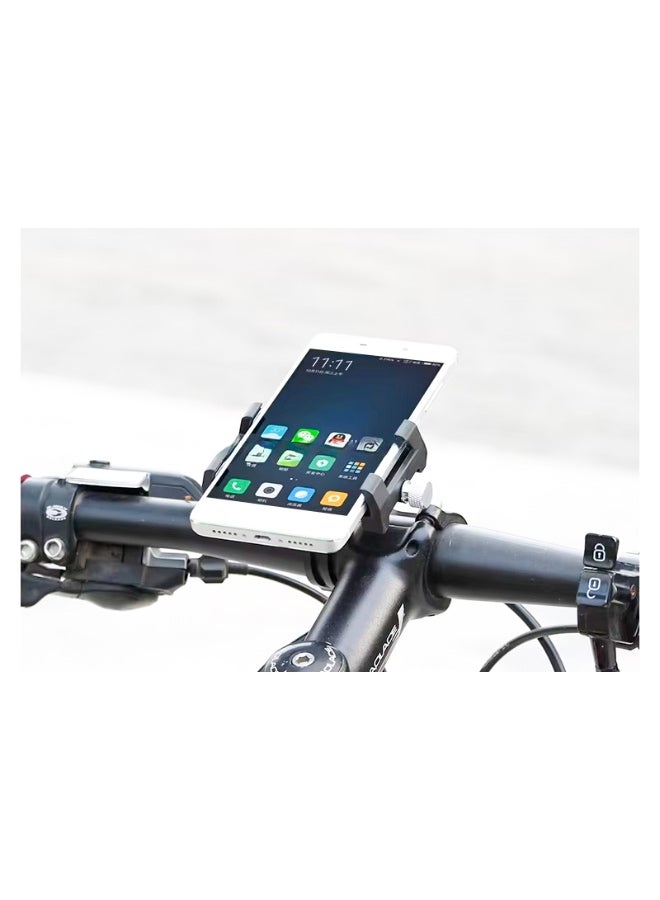 جي يو بي حامل جوال معدني GUB G-84 للدراجات والموتوسيكلات – قاعدة قوية دوّارة لتثبيت الهواتف 3.5 إلى 6.5 بوصة - Image 4