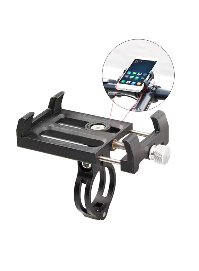 جي يو بي حامل جوال معدني GUB G-84 للدراجات والموتوسيكلات – قاعدة قوية دوّارة لتثبيت الهواتف 3.5 إلى 6.5 بوصة - Image 1