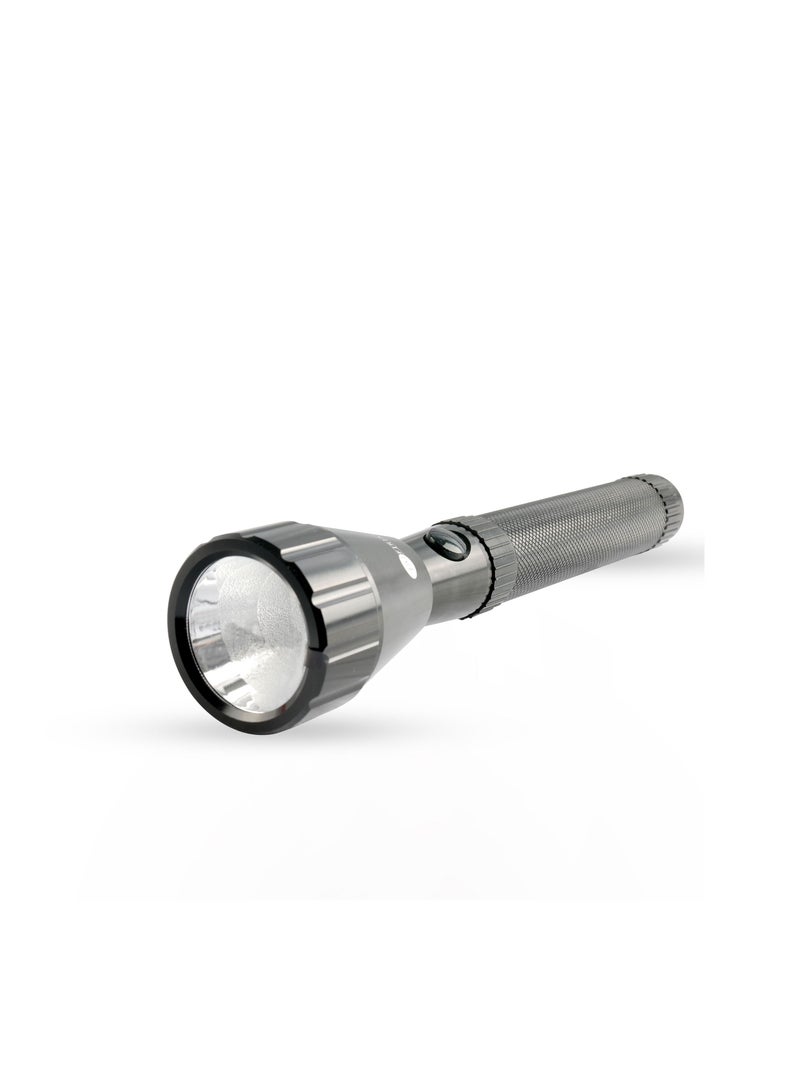 AFRA مصباح يدوي AFRA LED بقوة 5 وات وبطارية قابلة لإعادة الشحن بسعة 1500 مللي أمبير في الساعة ومقاوم للماء والصدمات والتآكل، بتصميم صغير الحجم مع محول تيار متردد - Image 4