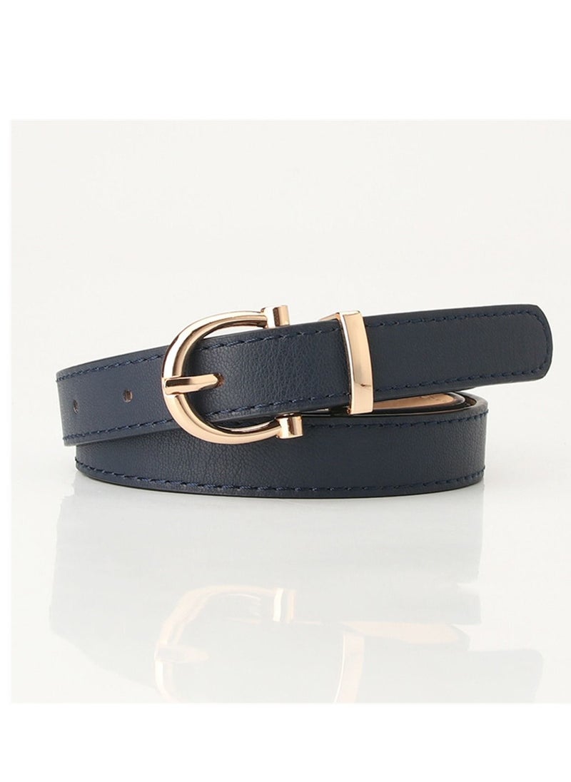 Loquat - Fashion Student Jeans Accessorize With Skinny Belt Clothing 104cm Black - Image 1