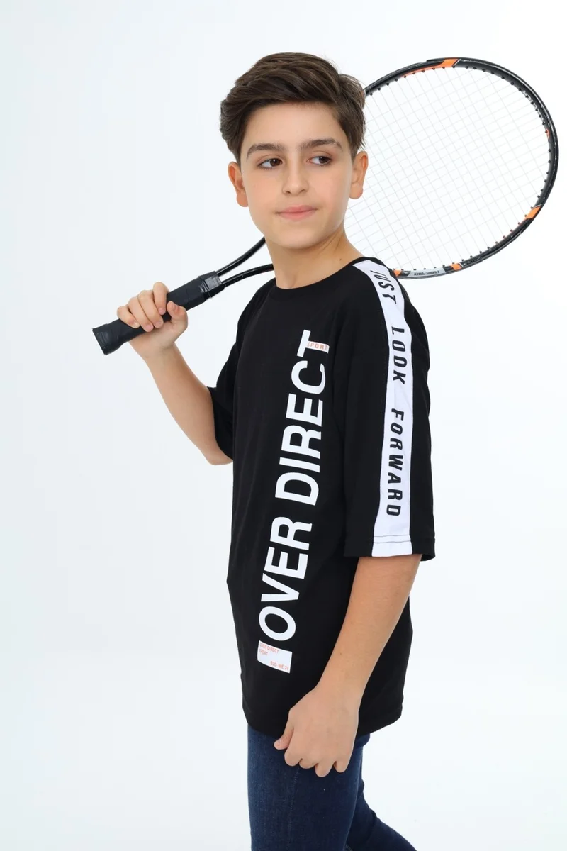 Angelos Girls Boy's Sleeve Striped T-Shirt 9-14 Years LX7063