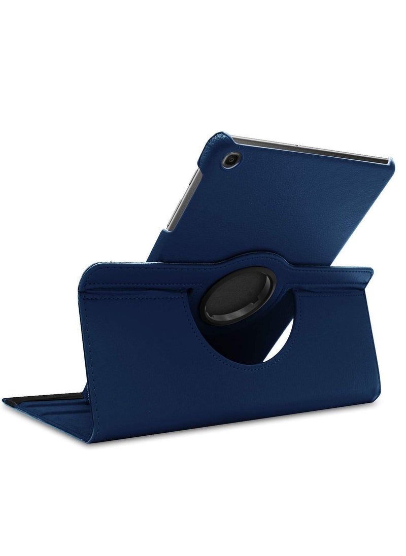 Raxoom Samsung Galaxy Tab A7 Lite 8.7 2021 Case - 360 Degree Rotating Stand [Auto Sleep/Wake] Folio Leather Smart Cover Case for Samsung Tab A7 Lite 8.7 inch 2021 Tablet [SM-T220/T225/T227](Navy Blue) - Image 2