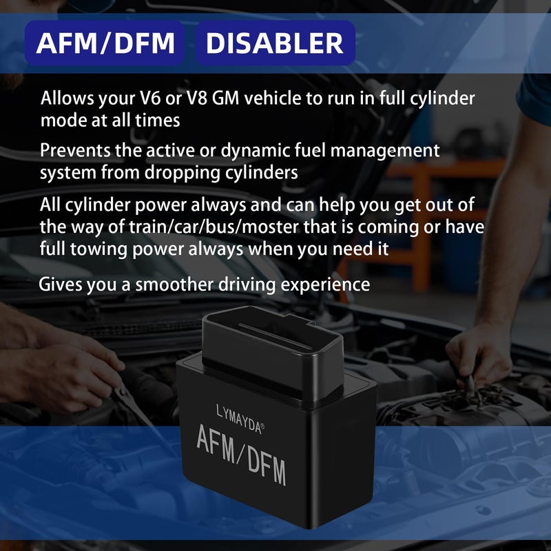 Generic LYMAYDA AFM/DFM Disabler Active Fuel Management disable Device Compatible with V6 & V8 GM Vehicles Fits for Chevy 5.3 Silverado  - Image 2