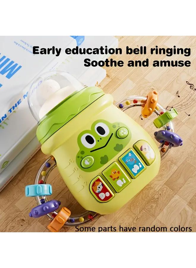 Green Baby Music Toys Soft Bottle Pacifier Light Activity For Newborns 0 Months - Image 5