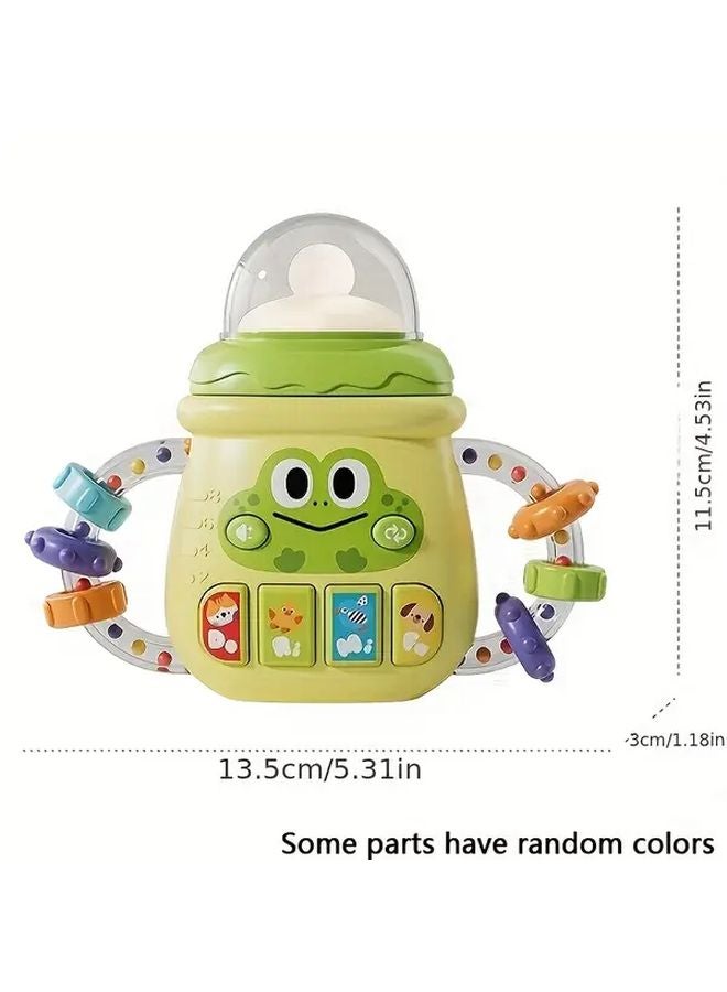 Green Baby Music Toys Soft Bottle Pacifier Light Activity For Newborns 0 Months - Image 3